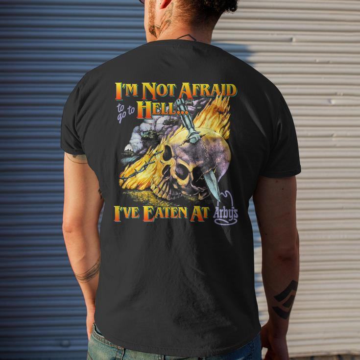 I'm Not Afraid To Go To Hell Men's T-shirt Back Print Gifts for Him