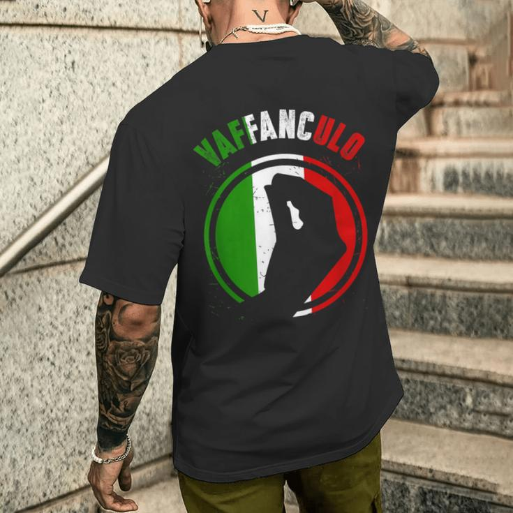 Italian Vaffanculo Italian Sicily T-Shirt mit Rückendruck Geschenke für Ihn