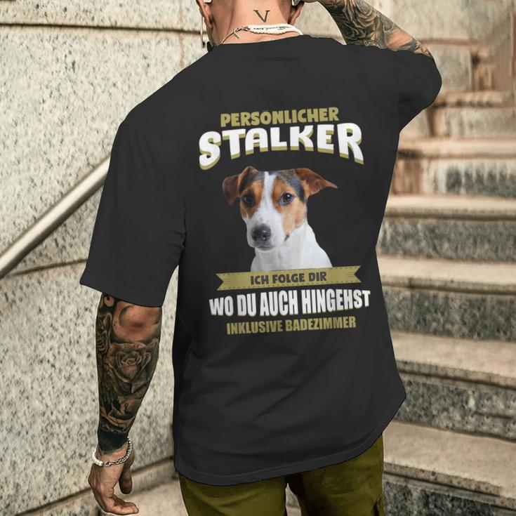 Jack Russell Terrier Jack Russell Dog T-Shirt mit Rückendruck Geschenke für Ihn