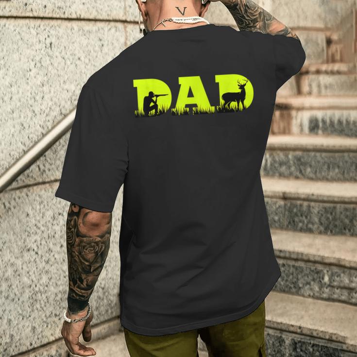 Jäger Papa Jagdater T-Shirt mit Rückendruck Geschenke für Ihn