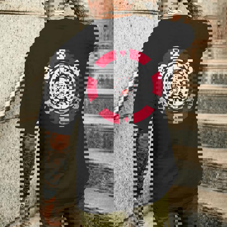 Jeton De Poker Lasegas T-shirt imprimé au dos Cadeaux pour lui
