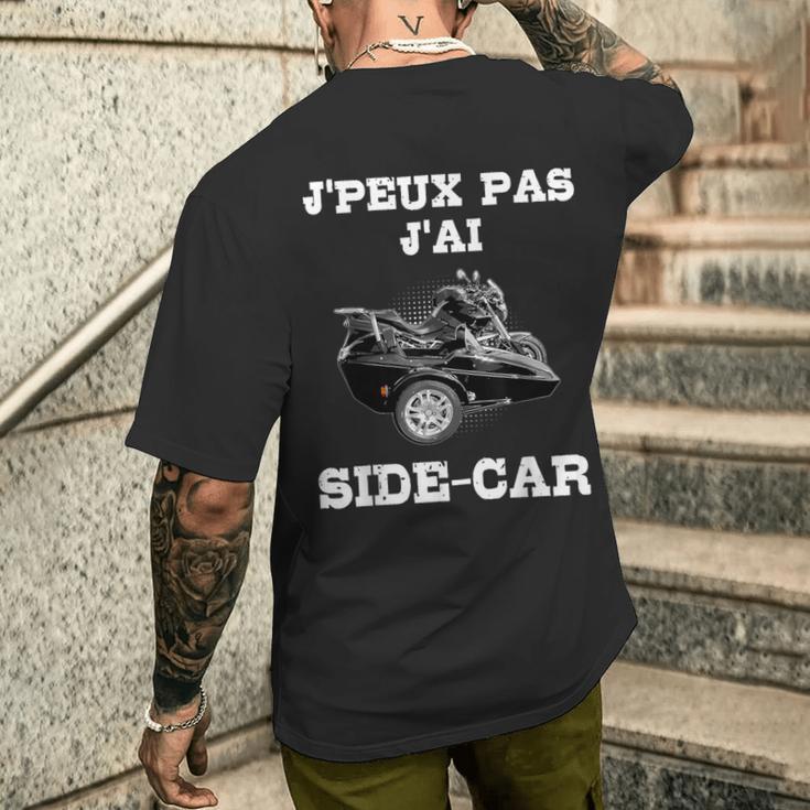 J'peux Pas J'ai Side-Car Moto Véhicule Conducteur Side-Car T-shirt imprimé au dos Cadeaux pour lui