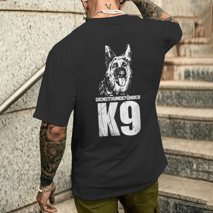 K9 T-Shirt mit Rückendruck Geschenke für Ihn