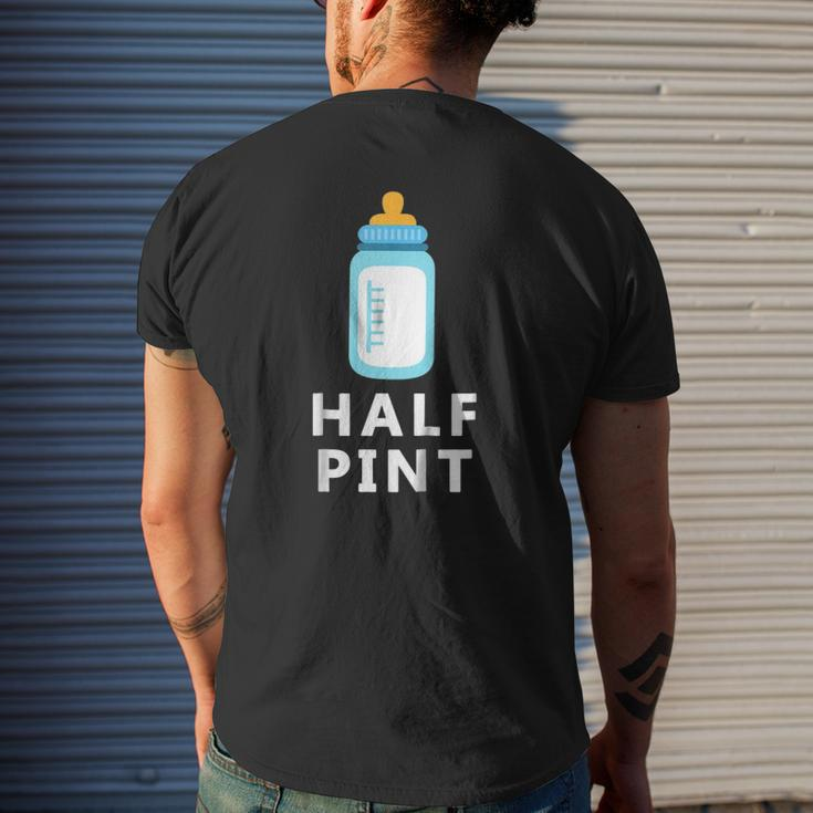 Kids Half Pin Dad And Son Matching St Patrick Costume Mens Back Print T-shirt Gifts for Him