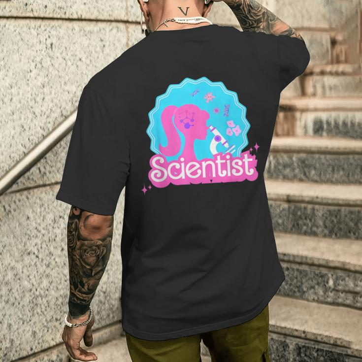 The Lab Is Everything The Forefront Of Saving Live Scientist Men's T-shirt Back Print Gifts for Him