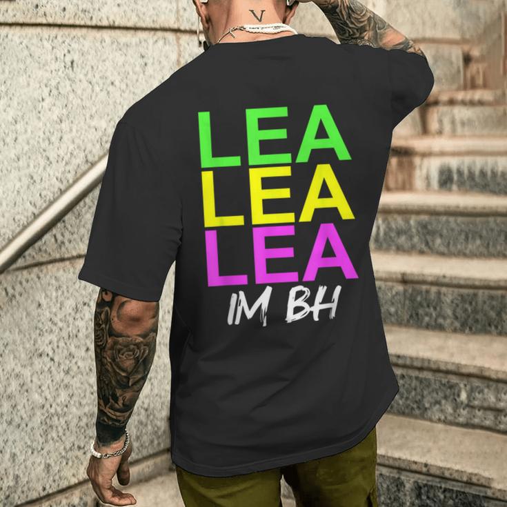 Lea Malle Hit Lea Lea Lea In Bra Mallorca Lea Malle S T-Shirt mit Rückendruck Geschenke für Ihn