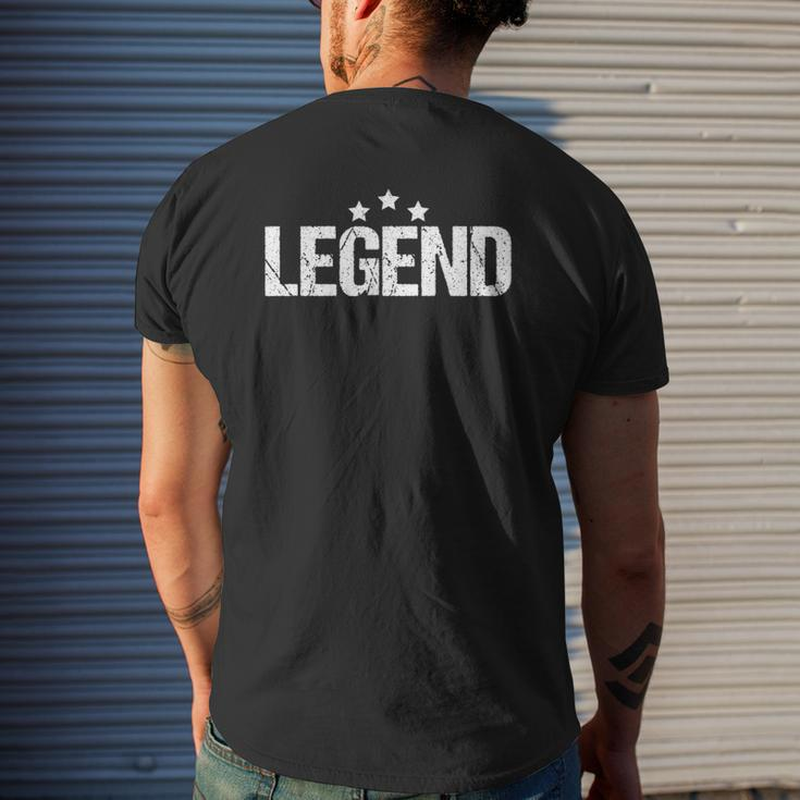 Legend Legacy Matching Father Son Mens Back Print T-shirt Gifts for Him