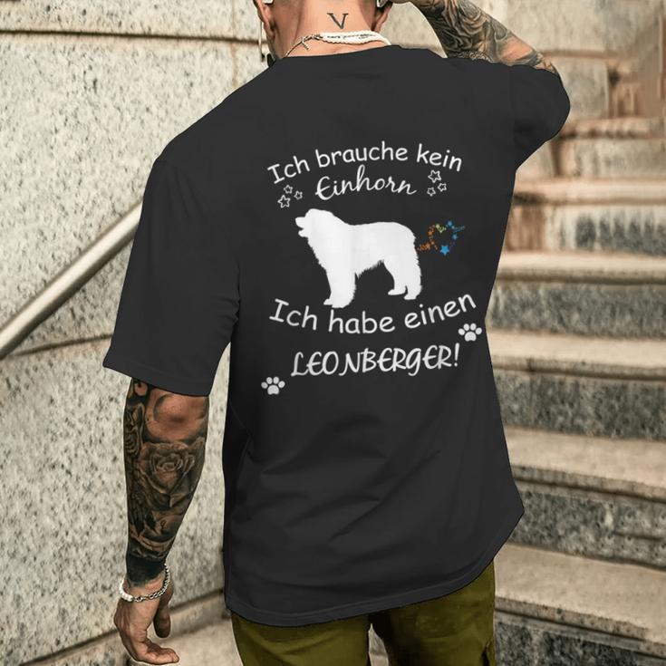 Leonberger Leonberger Dog T-Shirt mit Rückendruck Geschenke für Ihn