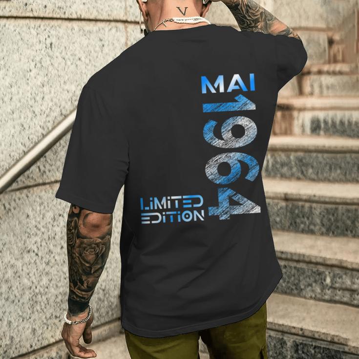 Limited Edition Mai 1964 Mann Frau 60 Geburtstag T-Shirt mit Rückendruck Geschenke für Ihn