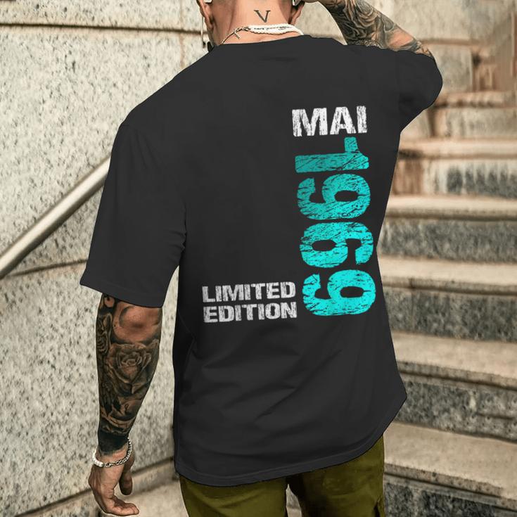 Limited Edition Mai 1969 Mann Frau 55 Geburtstag T-Shirt mit Rückendruck Geschenke für Ihn