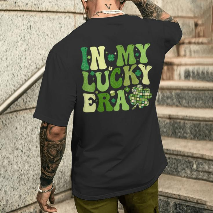 In My Lucky Era Happy St Pattys Day Girls Ns Men's T-shirt Back Print Gifts for Him