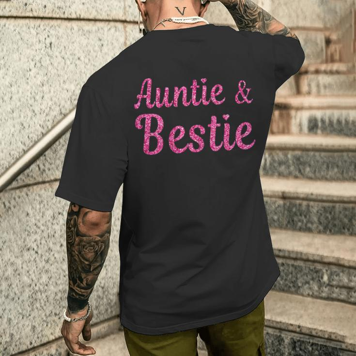 Lustige Tante Und Bestie Rosa Mädchen Coole Tanten T-Shirt mit Rückendruck Geschenke für Ihn