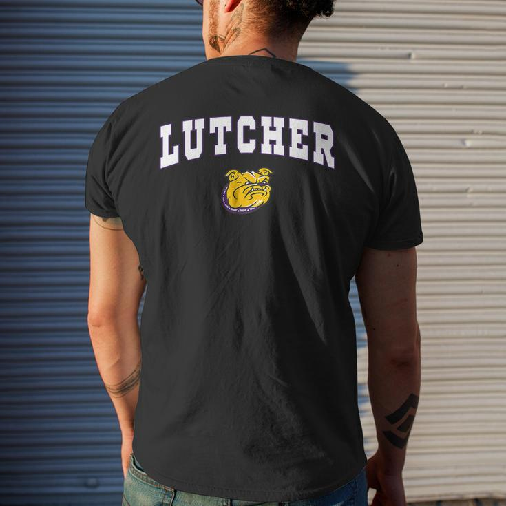 Lutcher High School Bulldogs C2 Mens Back Print T-shirt Gifts for Him