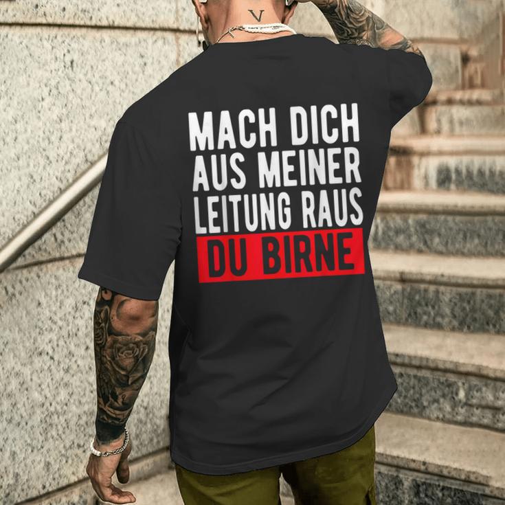 Mach Dich Aus Meiner Leitung Du Pörne Ritter Meme Kurzärmliges Herren-T-Kurzärmliges Herren-T-Shirt, Witziges Meme-Kurzärmliges Herren-T-Shirt Geschenke für Ihn