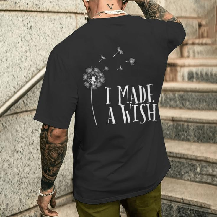 I Made A Wish Mommy And Me Men's T-shirt Back Print Gifts for Him