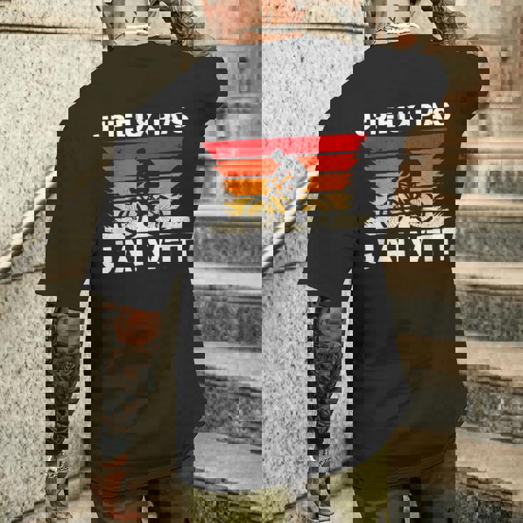 Maillot Tee Shirt Humoristique Velo Maillot Vintage Je Peux Pas J