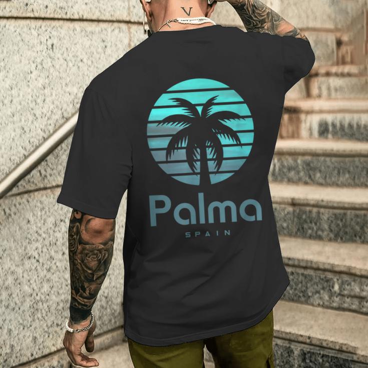 Mallorca Palma Spain T-Shirt mit Rückendruck Geschenke für Ihn