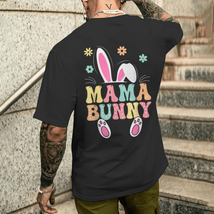 Mama Bunny Matching Family Easter Men's T-shirt Back Print Gifts for Him