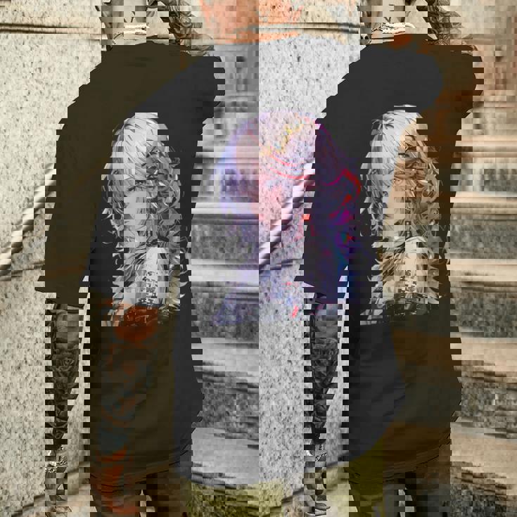 Manga Anime Esthétique Cyberpunk Techwear Harajuku T-shirt imprimé au dos Cadeaux pour lui