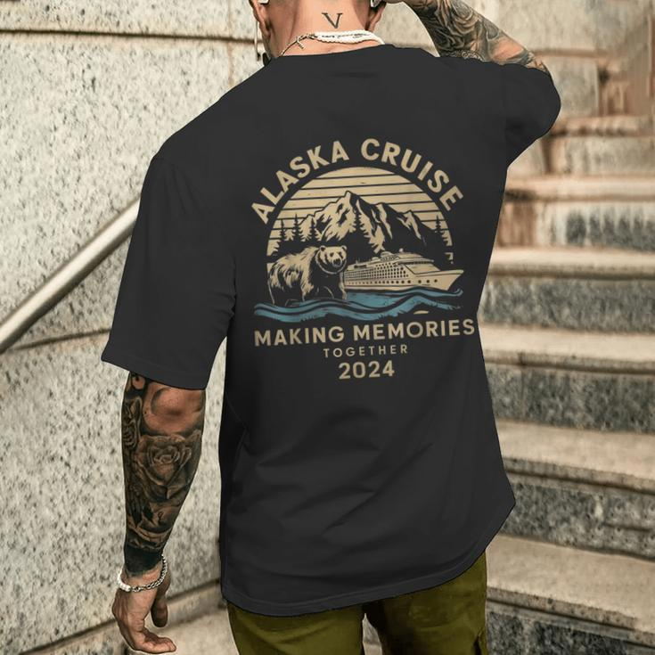 Matching Family Friends And Group Alaska Cruise 2024 Men's T-shirt Back Print Gifts for Him