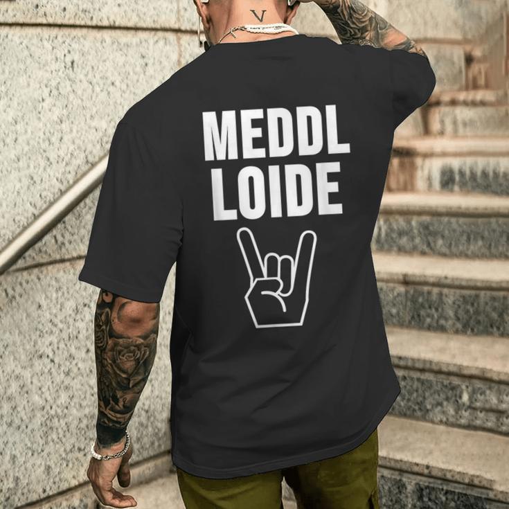 Meddl Loide Ehrenhaider T-Shirt mit Rückendruck Geschenke für Ihn