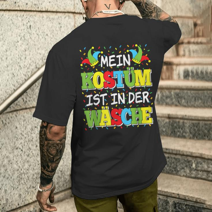 Mein Kostüm Ist In Der Wäsche German Language T-Shirt mit Rückendruck Geschenke für Ihn