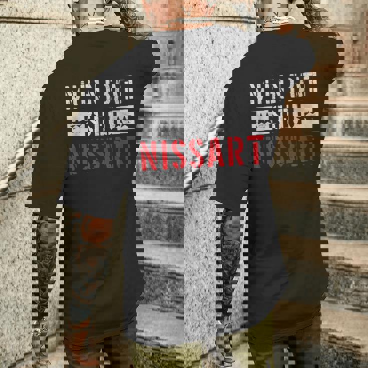 M'en Bati Sieu Nissart Nice Niçois T-shirt imprimé au dos Cadeaux pour lui