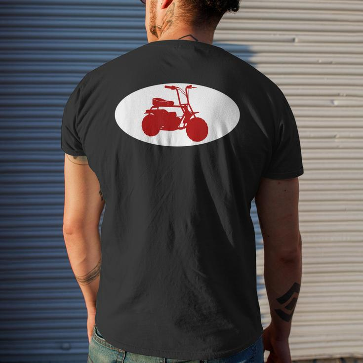 Mini Bike Mens Back Print T-shirt Gifts for Him