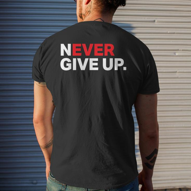 Motivational Gifts, Never Give Up Shirts