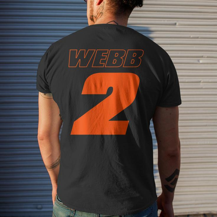 Motocross And Supercross Number 2 Tee Shirt Cooper 2 Webb Mens Back Print T-shirt Gifts for Him