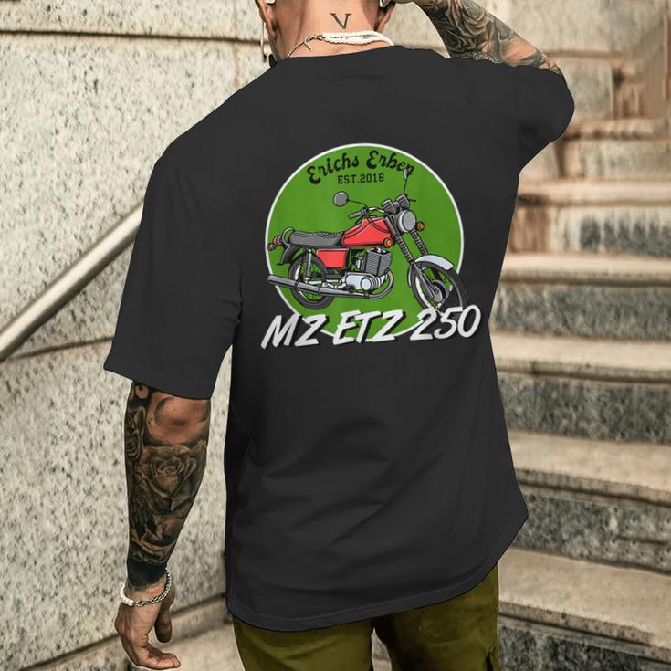 MZ ETZ 250 Vintage Motorrad Fan Kurzärmliges Herren-T-Kurzärmliges Herren-T-Shirt, Erich Ebner Edition Geschenke für Ihn