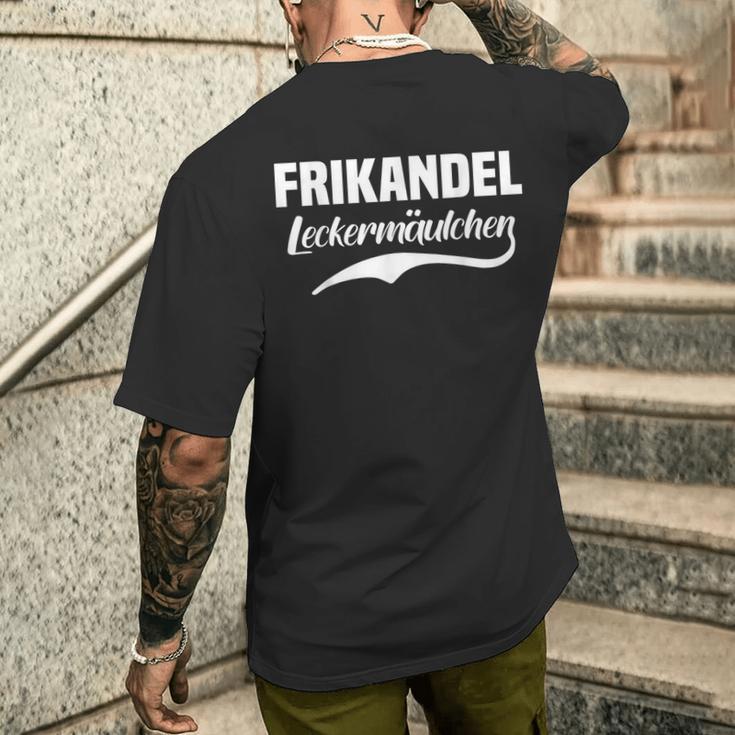 Netherlands Frikandeln Sayings Oranje Dutch Fun T-Shirt mit Rückendruck Geschenke für Ihn