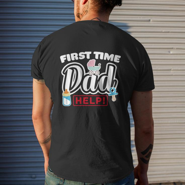 New Dad Tshirt Dad Tshirts For Men Dad Mens Back Print T-shirt Gifts for Him