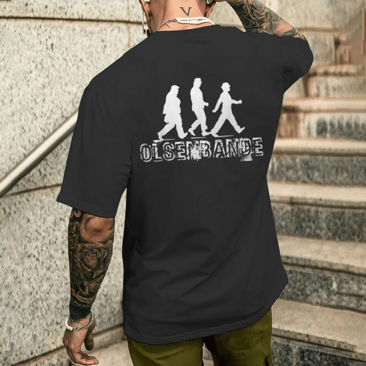 Olsenbande Nostalgie Ddr Ossi T-Shirt mit Rückendruck Geschenke für Ihn