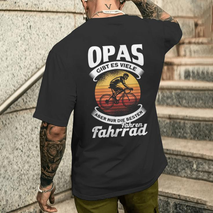 Opas Gibt Es Viele Besten Fahren T-Shirt mit Rückendruck Geschenke für Ihn