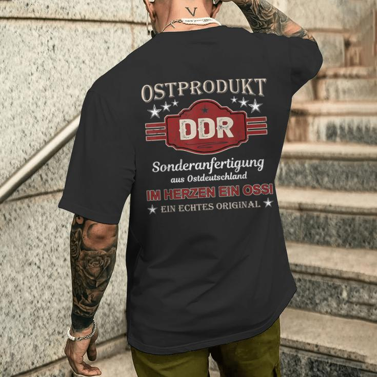 Ostprodukt Ddr Clothes Vintage Onostalgia Party Ossi T-Shirt mit Rückendruck Geschenke für Ihn