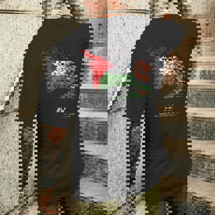 Palestina Con Diseño De Hada Palestina Camiseta Hombre Estampado Espalda Regalos para él