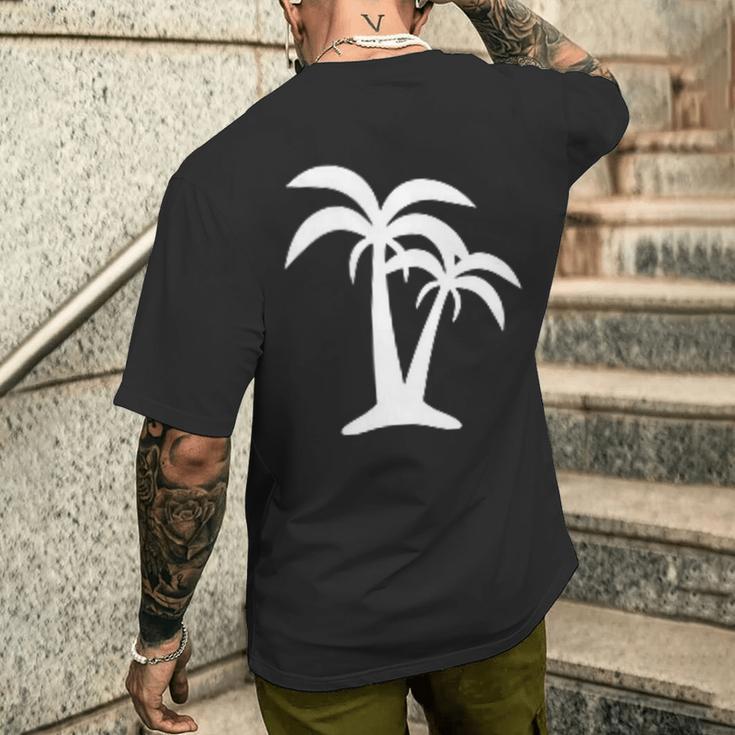 Palms Sind Wonderbar Palm Trees T-Shirt mit Rückendruck Geschenke für Ihn