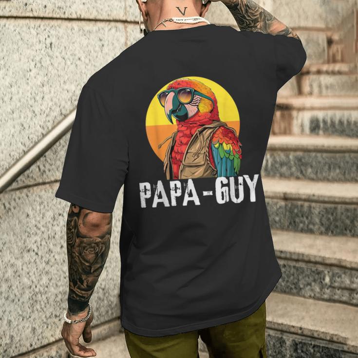 Papa Guy Lustigater Für Papa T-Shirt mit Rückendruck Geschenke für Ihn