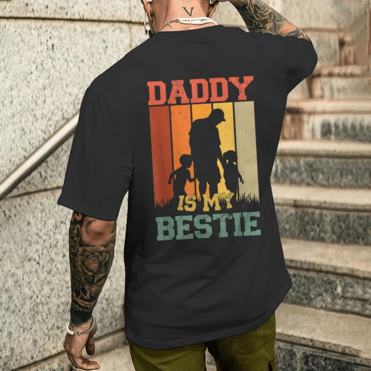 Papa Ist Meine Besteatertags-Sohn-Tochter T-Shirt mit Rückendruck Geschenke für Ihn