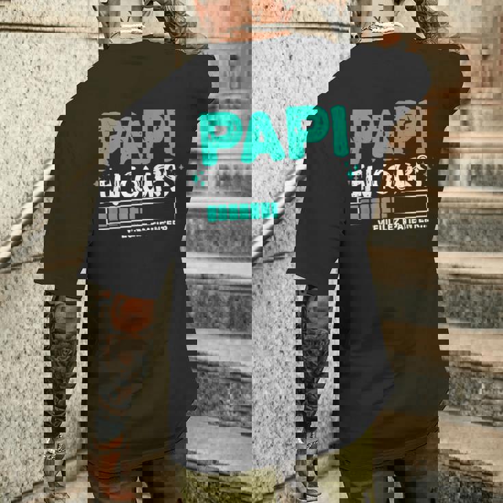 Papi En Cours Annonce Grossesse Pour Futur Papi T-shirt imprimé au dos Cadeaux pour lui