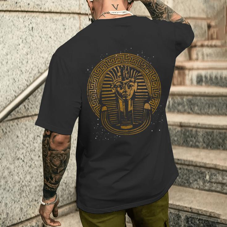 Pharaoh Egypt T-Shirt mit Rückendruck Geschenke für Ihn