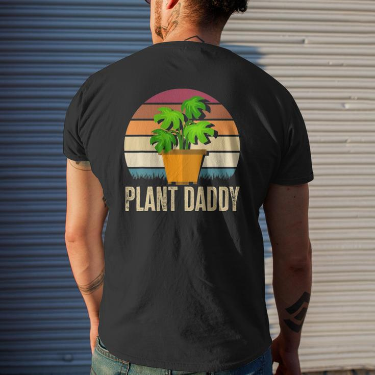 Plant Daddy Gardening Houseplants Plants Lover Plant Mens Back Print T-shirt Gifts for Him