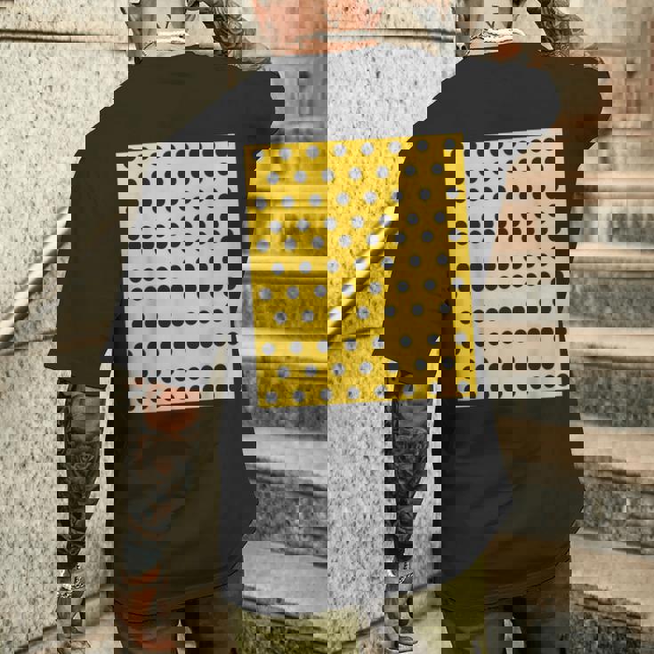 polka dot mustard top