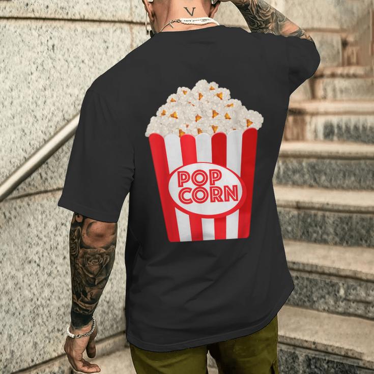 Popcorn Carnival Costume Carnival & Carnival T-Shirt mit Rückendruck Geschenke für Ihn