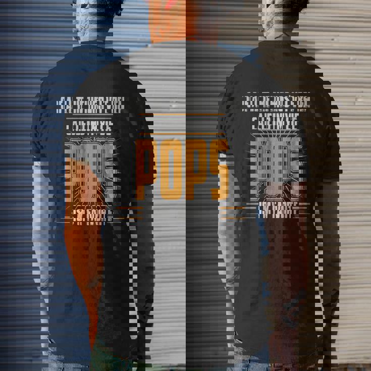 Pops Favorite Name Tshirts Mens Back Print T-shirt Funny Gifts Pops Favorite Name Tshirts Mens Back Print T-shirt Funny Gifts