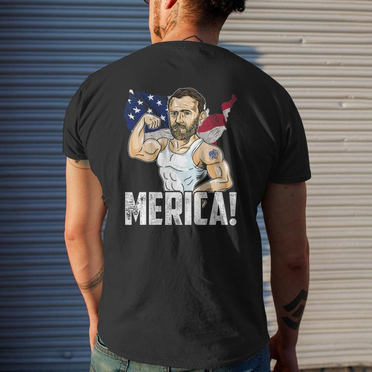 President Ulysses S Grant Merica 4Th Of July Party Mens Back Print T-shirt Gifts for Him