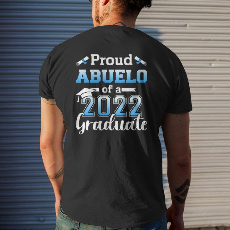 Proud Abuelo Of A 2022 Senior Graduation Class Mens Back Print T-shirt Gifts for Him