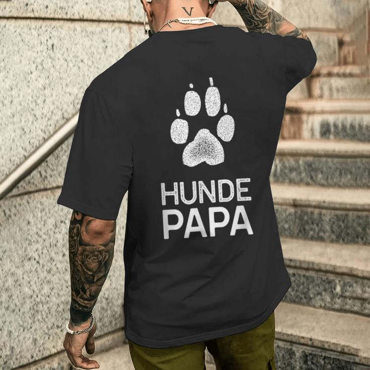 Proud Dog Papa T-Shirt mit Rückendruck Geschenke für Ihn