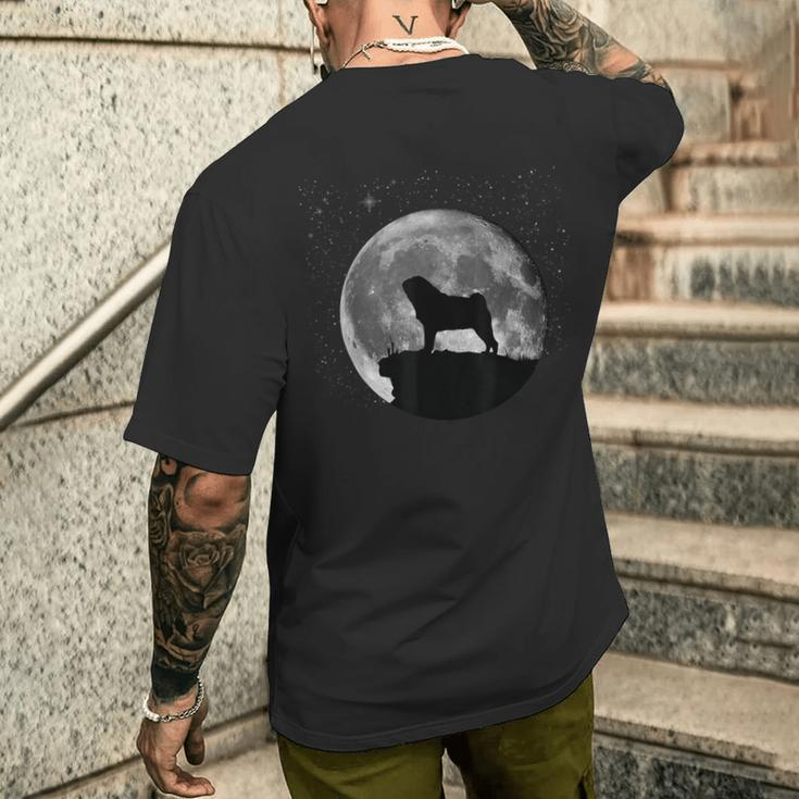 Pug Dog T-Shirt mit Rückendruck Geschenke für Ihn
